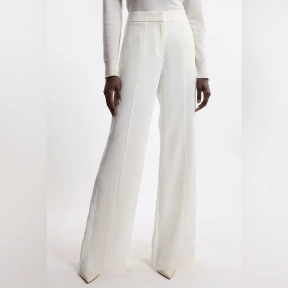 ELLIATT Systems Wide Leg Pants – White • Size S • NWT • Pristine